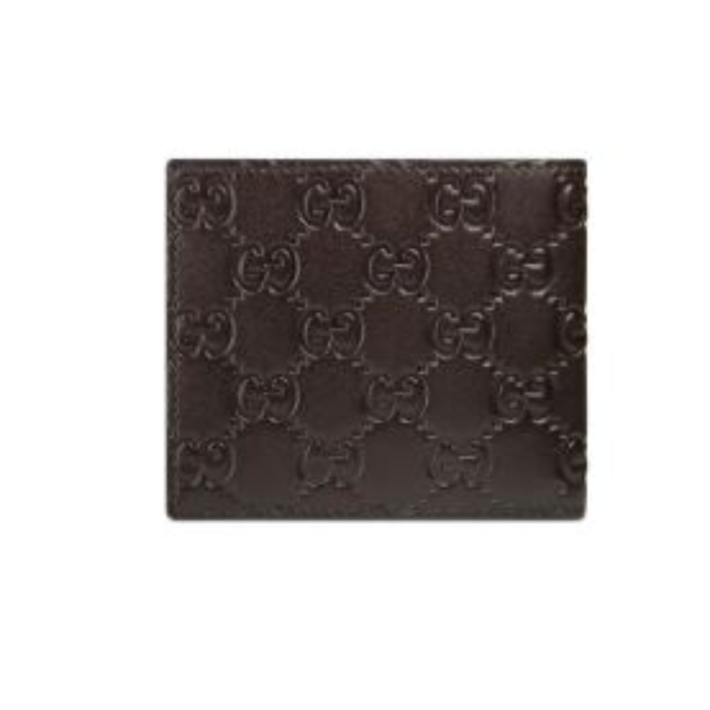 Gucci Signature Wallet Brown Brand New Leather